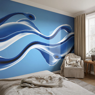 Fototapet pentru living Flori romantice