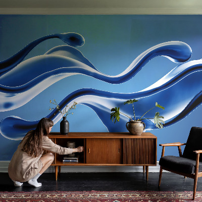 Fototapet pentru living Flori romantice