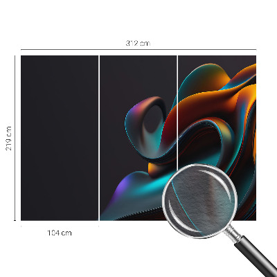 Fototapet Pene colorate