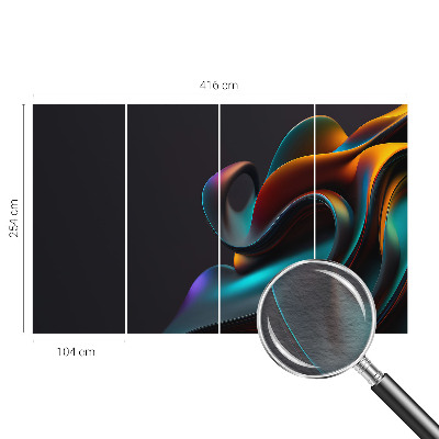 Fototapet Pene colorate