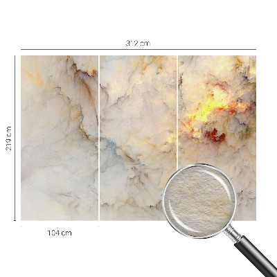 Fototapet vlies pentru copii Simetria florală