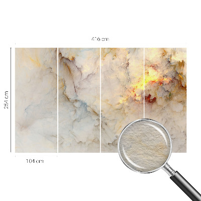 Fototapet vlies pentru copii Simetria florală