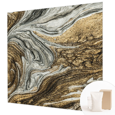 Fototapet modern pentru living Linii pastelate
