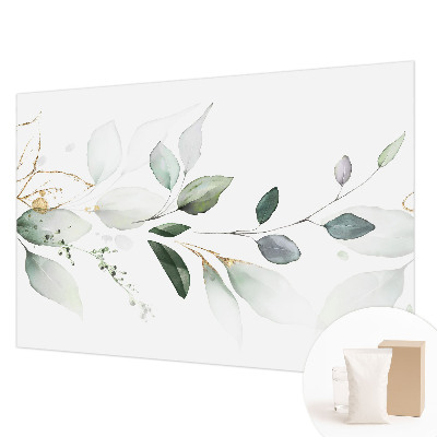Fototapet la comandă pentru living cu un model de valuri colorate