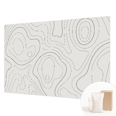 Fototapet modern la comandă cu design „Pace naturală”