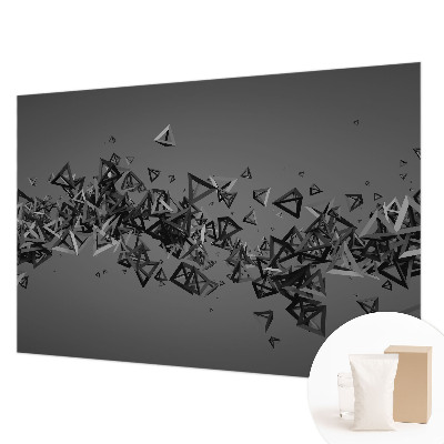 Fototapet vlies pentru living cu modele fluide