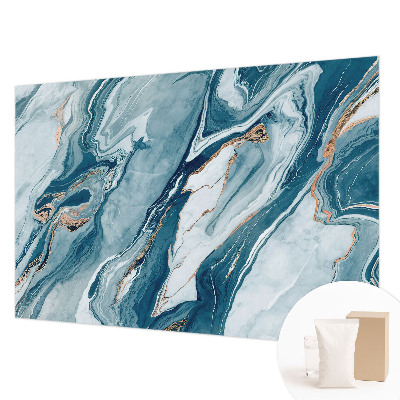 Tapet foto decorativ cu model de frunze abstracte