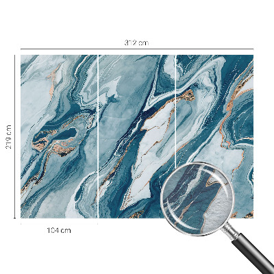 Tapet foto decorativ Frunze abstracte