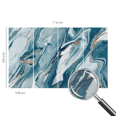 Tapet foto decorativ Frunze abstracte