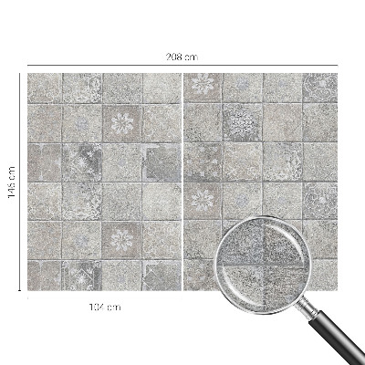 Fototapet Fețe liniare