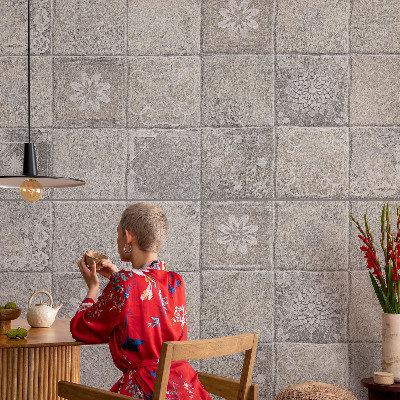 Fototapet Fețe liniare