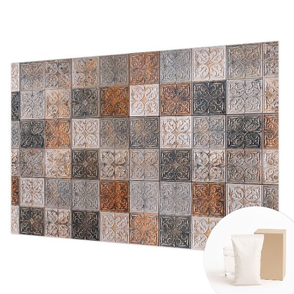 Fototapet pentru dormitor Valuri albastre