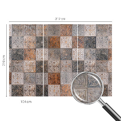 Fototapet pentru dormitor Valuri albastre