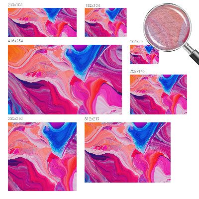 Fototapet modern Buchet colorat