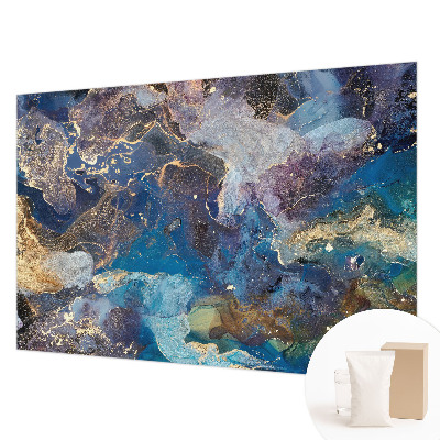 Fototapet modern pentru living cu un decor de păsări care zboară