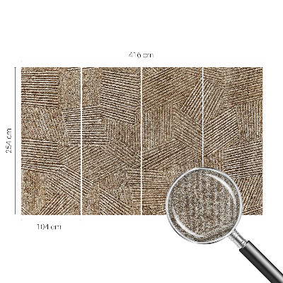 Fototapet la comandă pentru dormitor Flori pastelate