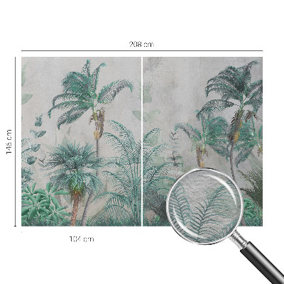 Fototapet la comandă pentru living Flora clasică