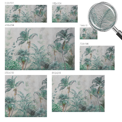 Fototapet la comandă pentru living Flora clasică