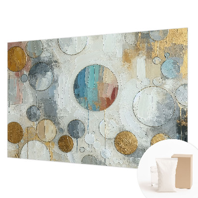 Fototapet vlies pentru living Haos colorat