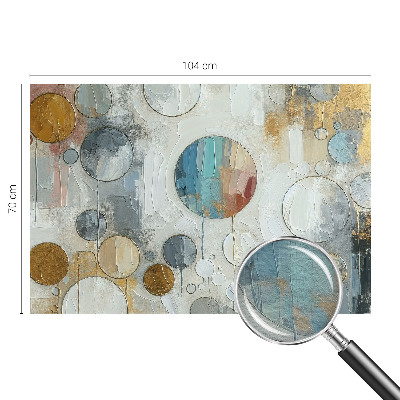 Fototapet vlies pentru living Haos colorat