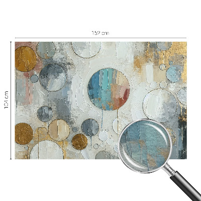 Fototapet vlies pentru living Haos colorat