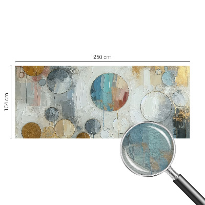 Fototapet vlies pentru living Haos colorat
