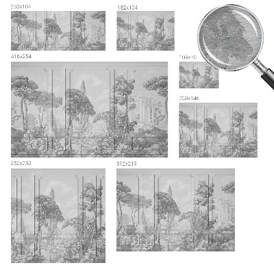 Fototapet vlies pentru copii Forme colorate