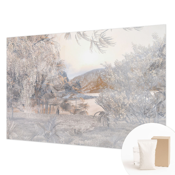 Fototapet modern pentru living Armonie geometrică