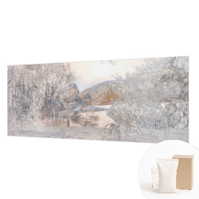 Fototapet modern pentru living Armonie geometrică