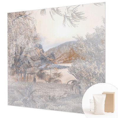 Fototapet modern pentru living Armonie geometrică