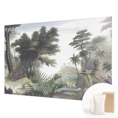 Fototapet modern pentru living Plantă fluture