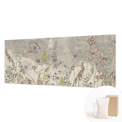 Fototapet modern pentru living Flori colorate