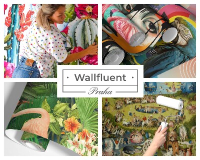 Fototapet vlies Cercuri colorate