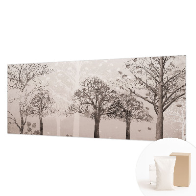 Fototapet vlies pentru living Flori subtile