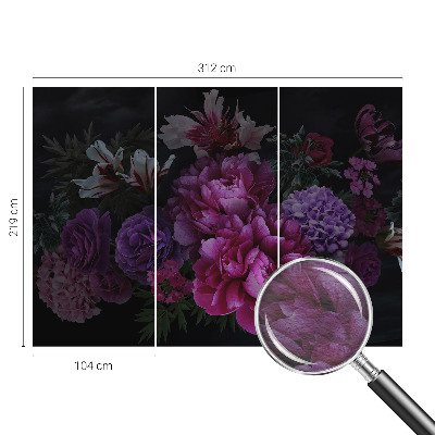 Fototapet la comandă pentru living Armonia formelor