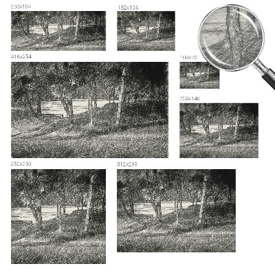 Fototapet la comandă pentru dormitor Simetrie geometrică