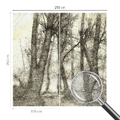 Fototapet pentru dormitor Forme abstracte