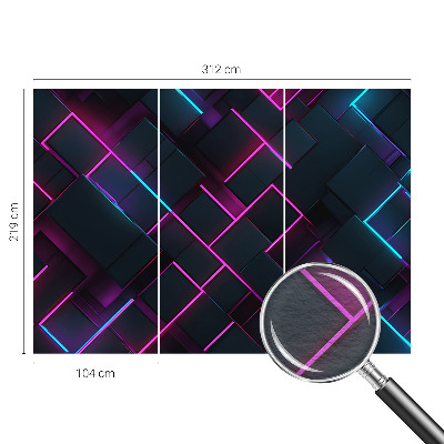 Fototapet vlies Linii ondulate