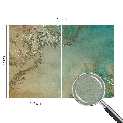 Tapet foto pe vlies Trandafiri roz