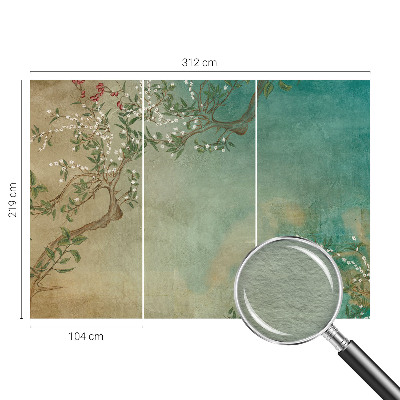 Tapet foto pe vlies Trandafiri roz