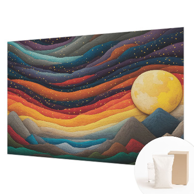 Fototapet la comandă Crin portocaliu