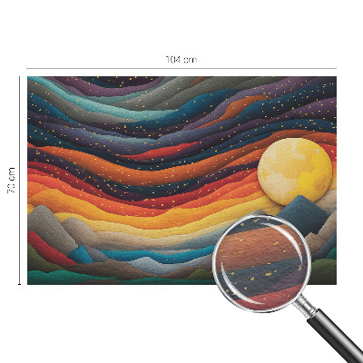 Fototapet la comandă Crin portocaliu