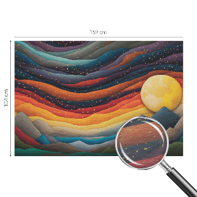 Fototapet la comandă Crin portocaliu