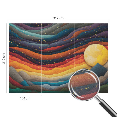 Fototapet la comandă Crin portocaliu