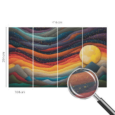 Fototapet la comandă Crin portocaliu