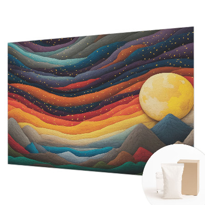 Fototapet la comandă Crin portocaliu