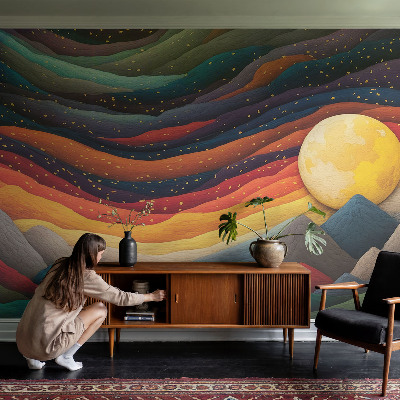 Fototapet la comandă Crin portocaliu