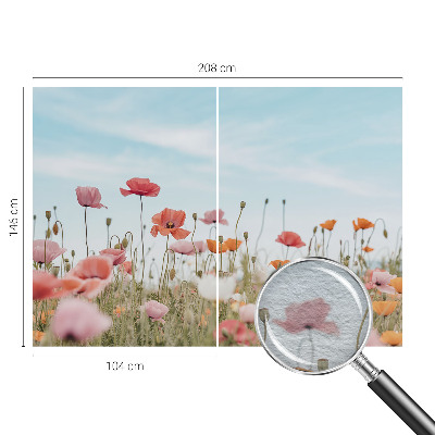 Fototapet vlies pentru copii Flori frumoase