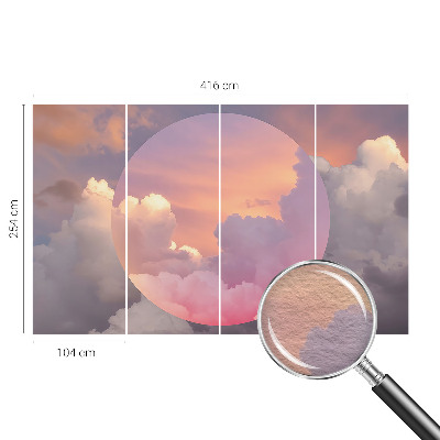 Fototapet pe perete Plaja cu palmieri