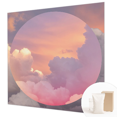 Fototapet pe perete Plaja cu palmieri